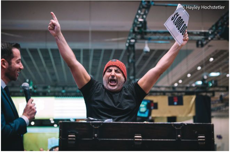 Matt Glanz pulls Mystery Bounty